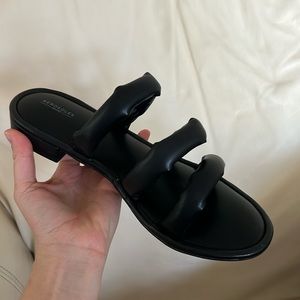 Aerosoles Black Sandals